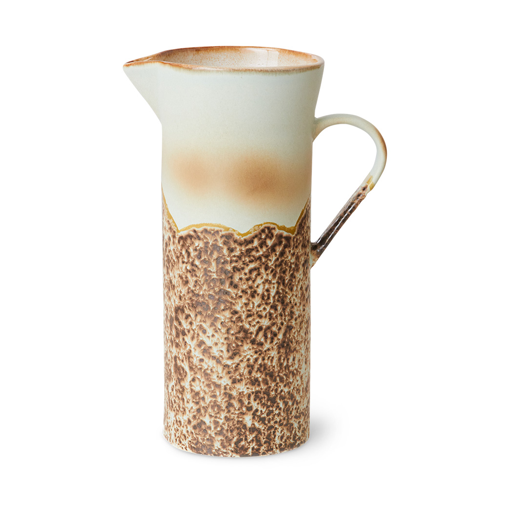 HKliving 70's kanne 1,25 L Shell | Skandinavisk Design | Vannkarafler & Vannmugger | Multi