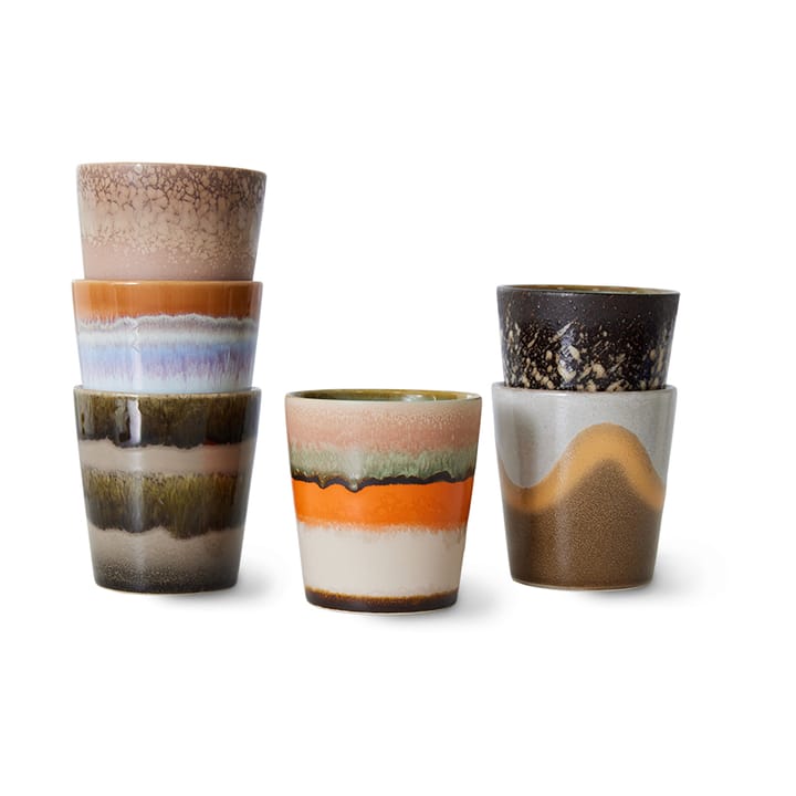 70's kopp 6-pakning, Elements HKliving