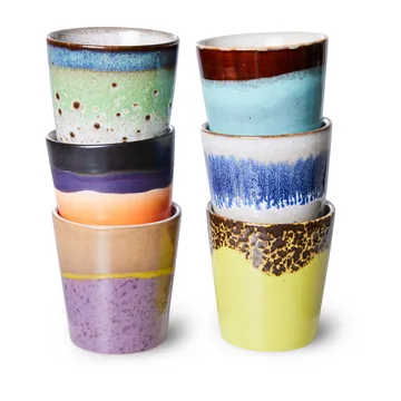 70's kopp 6-pakning - Multi - HKliving