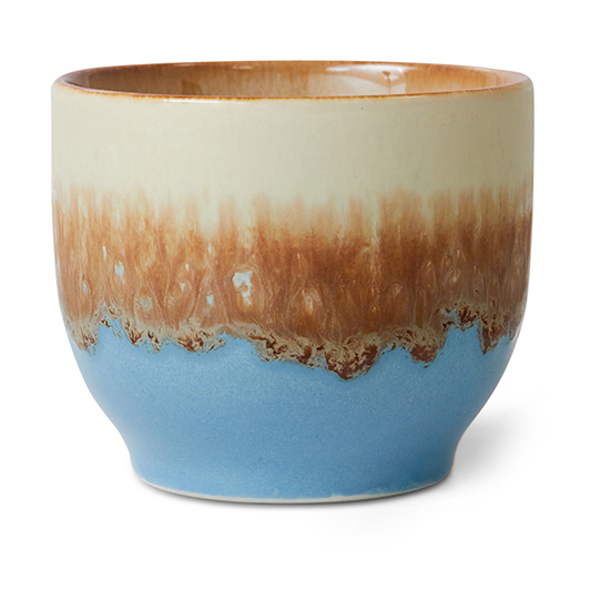 HKliving 70's krus 25 cl Shores | Skandinavisk Design | Kaffekopper | Multi
