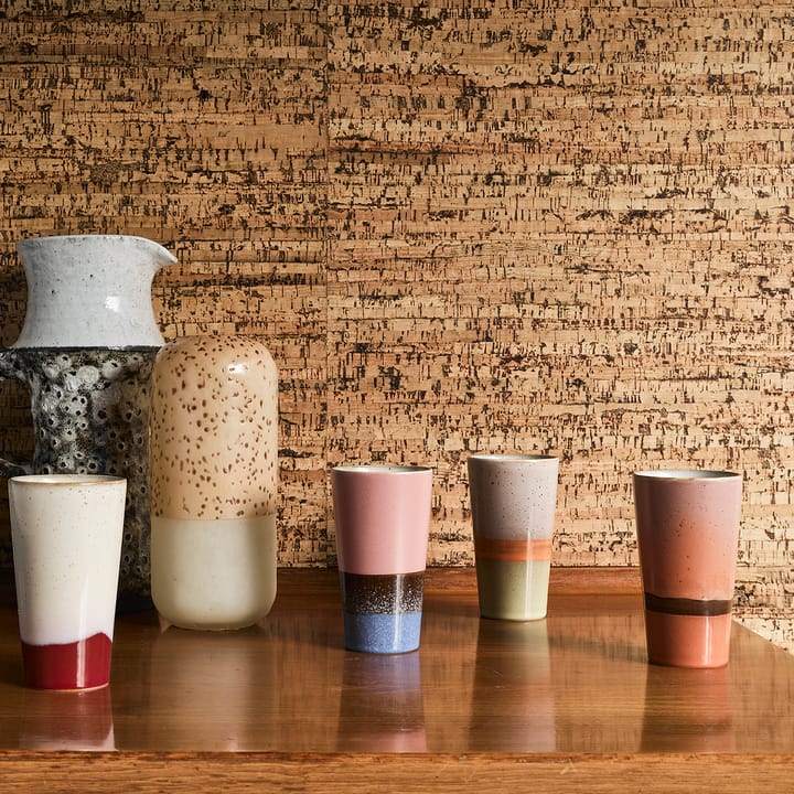 70's lattekopp 4-stk., Multi HKliving