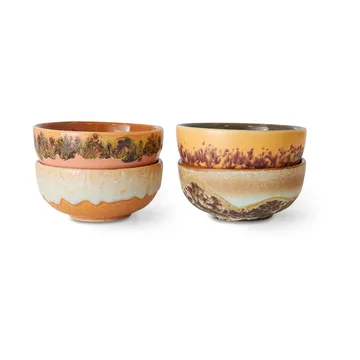 70's liten bolle 4-pakning - Marine - HKliving