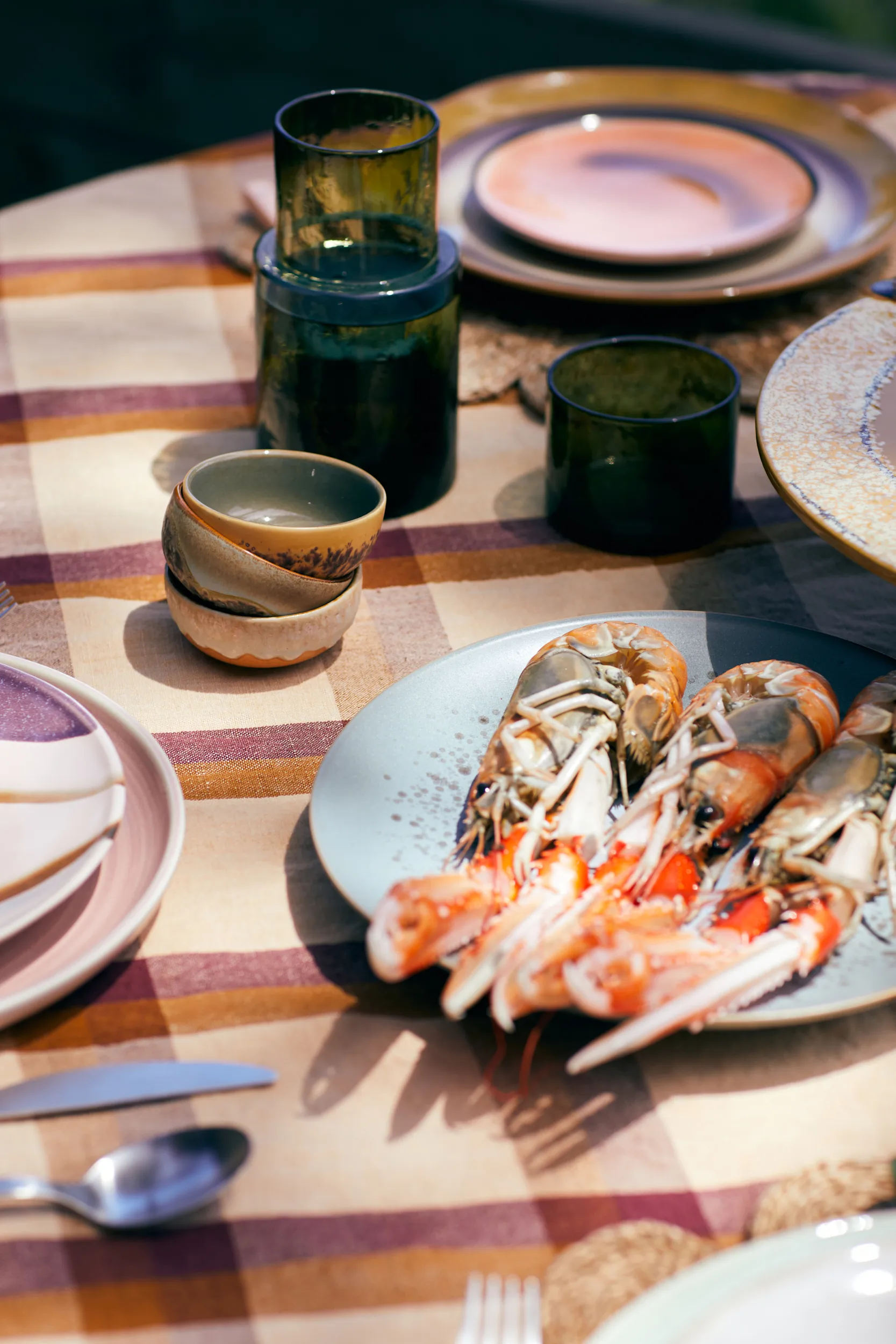 70's liten bolle 4-pakning, Marine HKliving