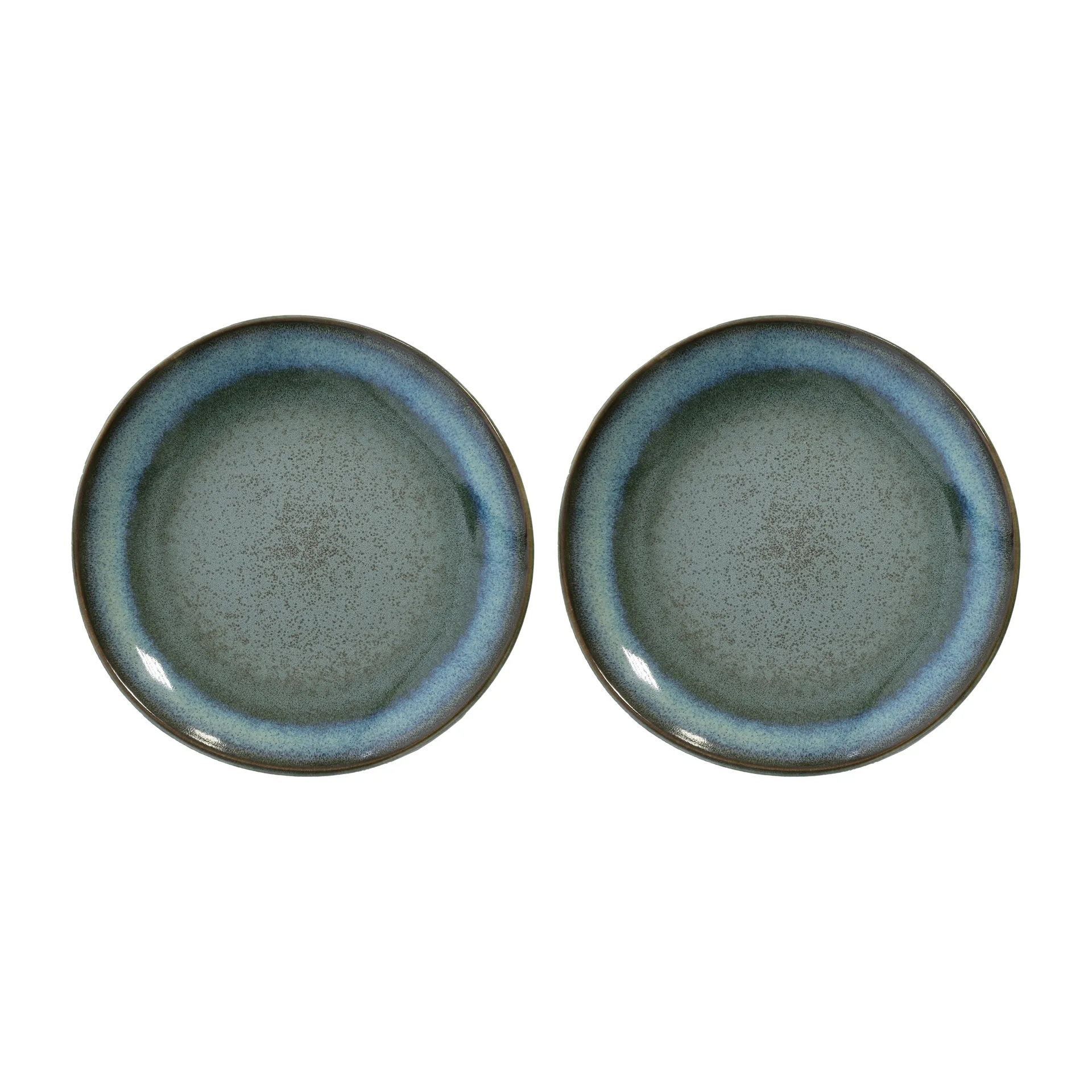 70's tallerken Ø17,5 cm 2-pakning, moss HKliving