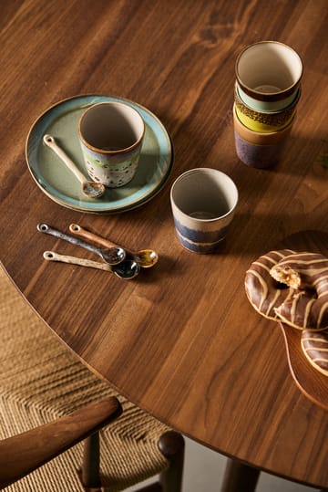 70's tallerken Ø17,5 cm 2-pakning - moss - HKliving