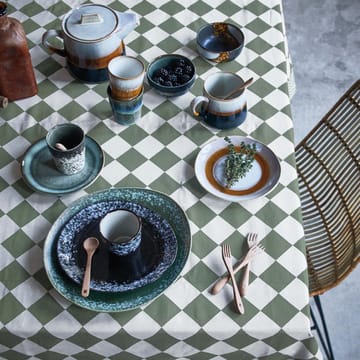 70's tallerken Ø17,5 cm 2-pakning - moss - HKliving