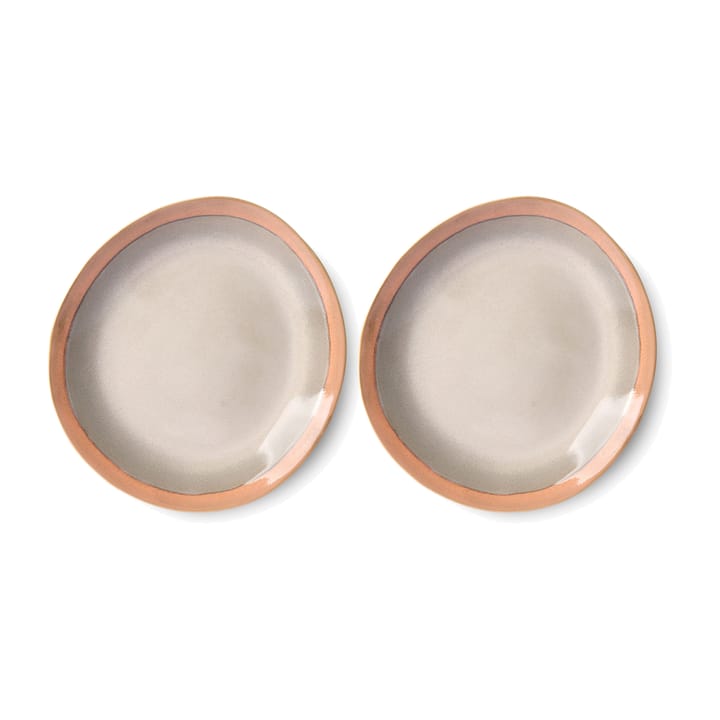 70's tallerken 22 cm 2-pakning, Earth HKliving