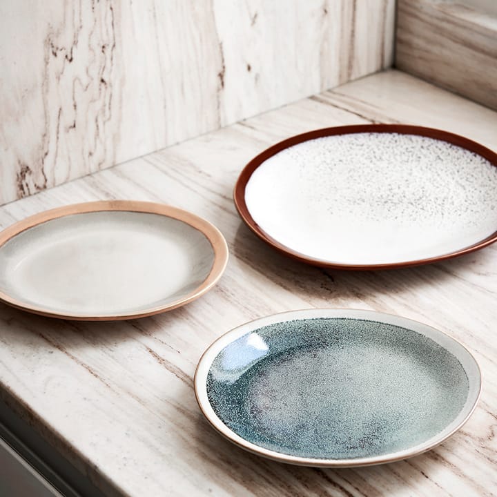 70's tallerken 22 cm 2-pakning, Mist HKliving