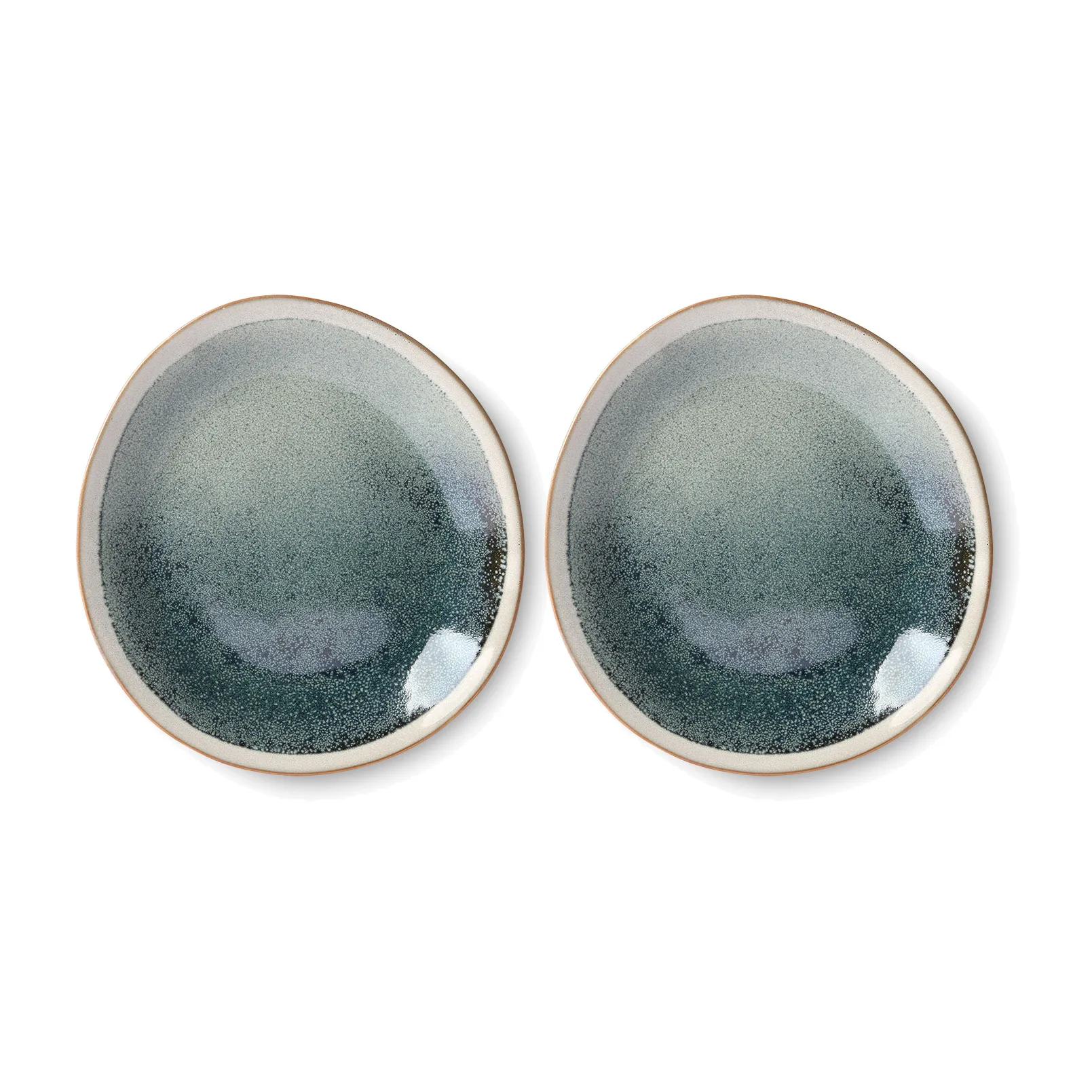 70's tallerken 22 cm 2-pakning, Mist HKliving