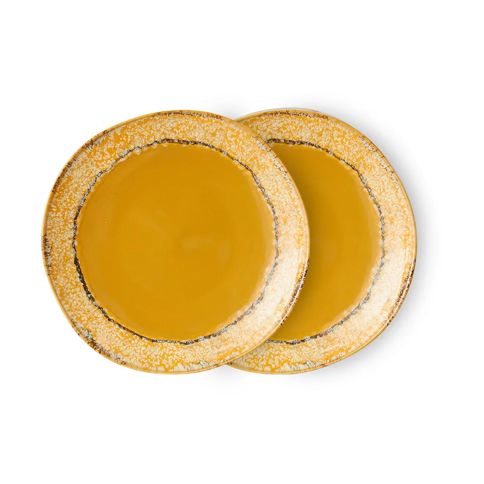 70's tallerken 22 cm 2-pakning, Paradis HKliving