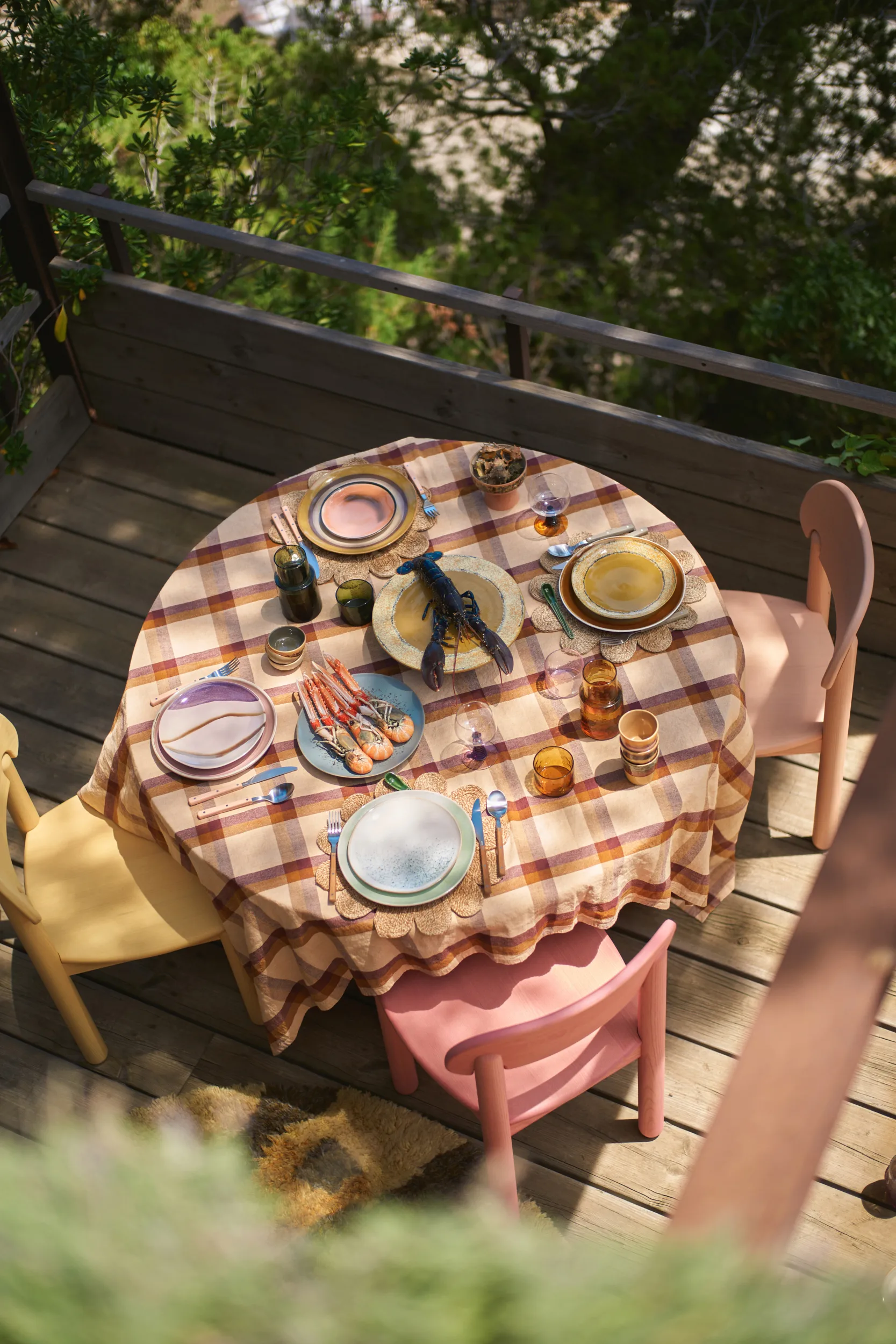 70's tallerken 22 cm 2-pakning, Paradis HKliving