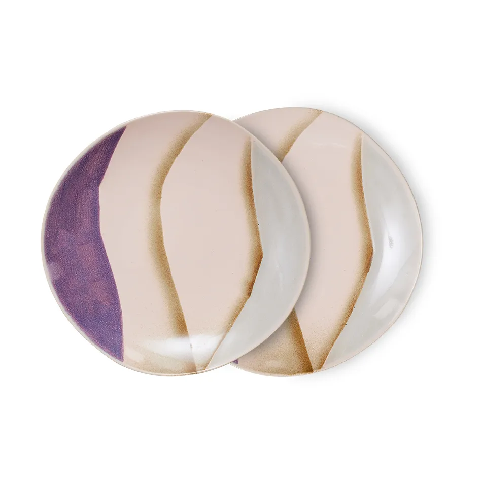 70's tallerken 22 cm 2-pakning, Valley HKliving