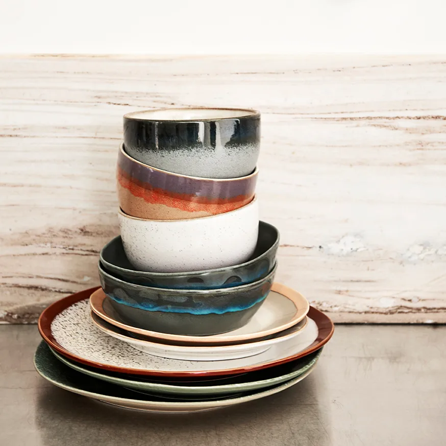 70's tallerken Ø27,5 cm 2-pakning, Frost HKliving