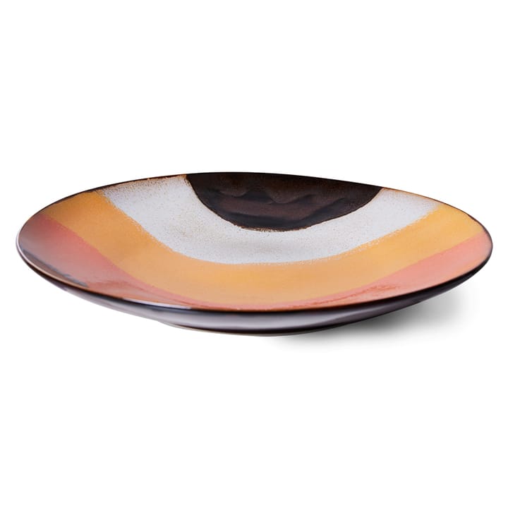 70's tallerken Ø27,5 cm 2-pakning, Retro wave HKliving