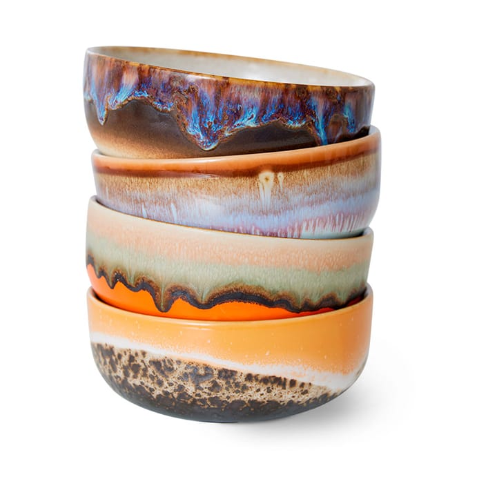 70's tapasbolle 4-pakning, Crystal HKliving