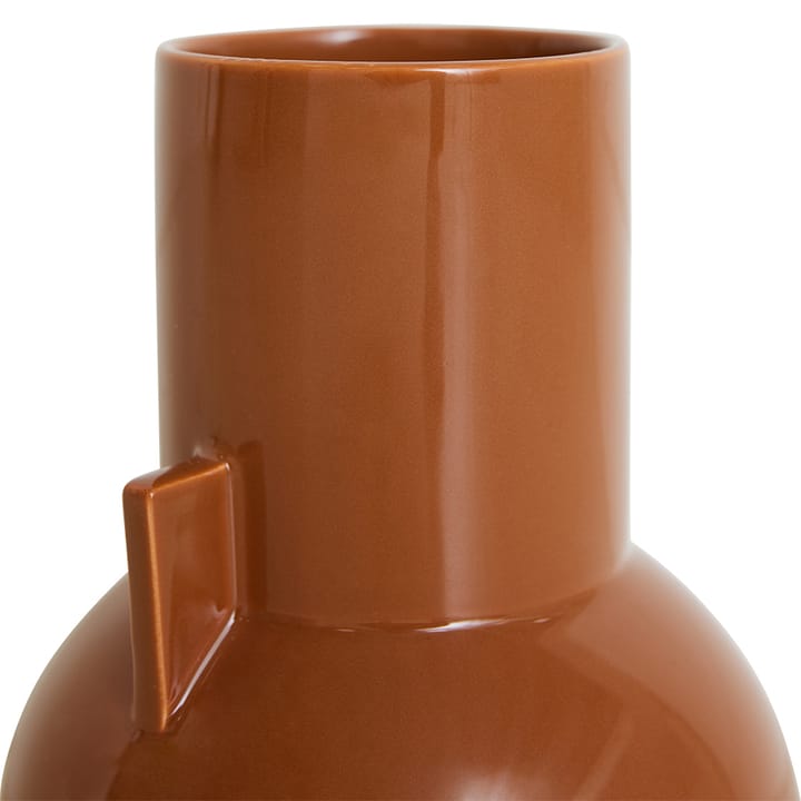 Ceramic vase small 26 cm - Caramel - HKliving