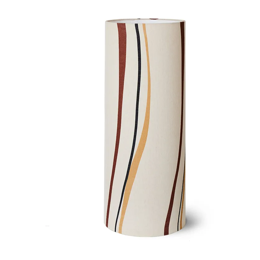 Cylinder lampeskjerm Ø 33 cm, Swirl HKliving