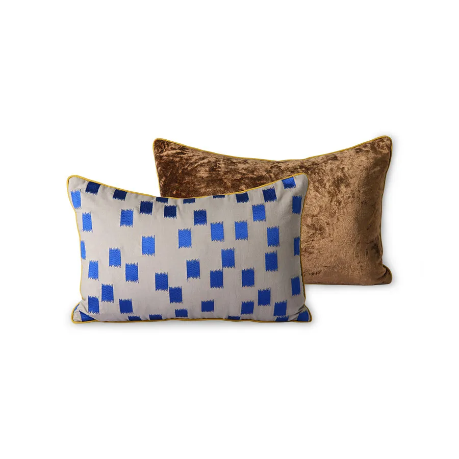 Doris pute 30x25 cm, Blå HKliving