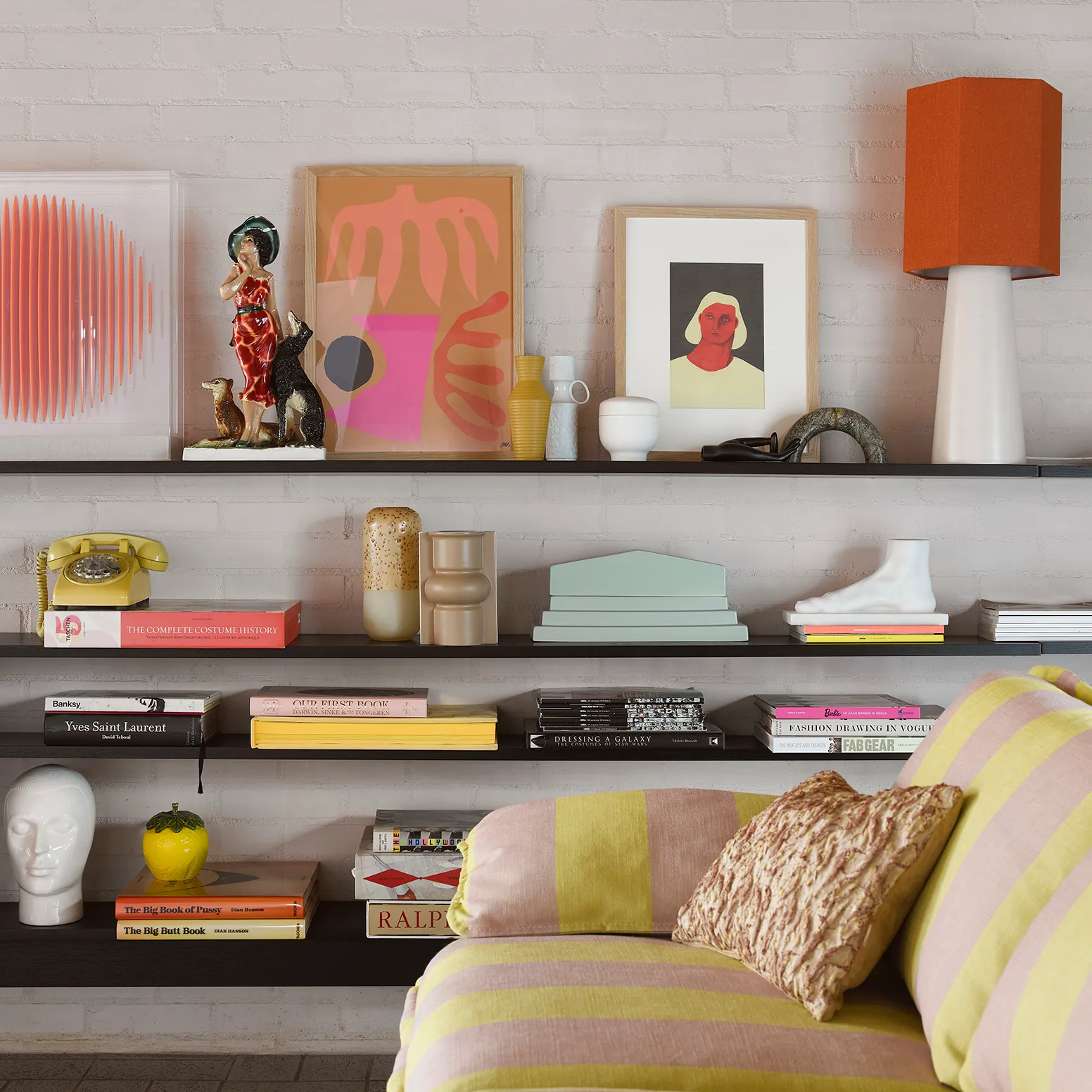 Floral pute 30x40 cm, Burgundy-gul HKliving