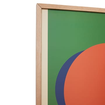 Framed artwork l'orange bilde - Orange - HKliving