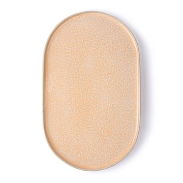 Gallery ceramics oval tallerken - Nude - HKliving