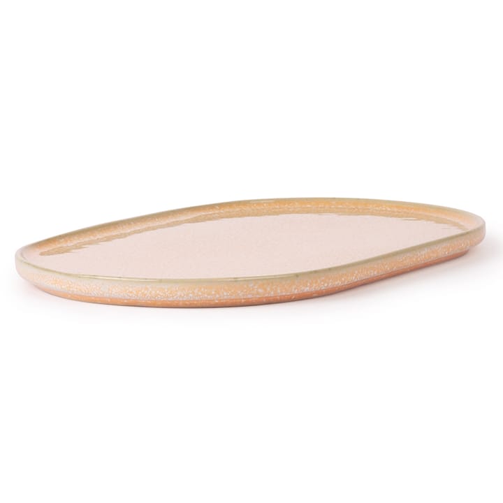 Gallery ceramics oval tallerken - Nude - HKliving