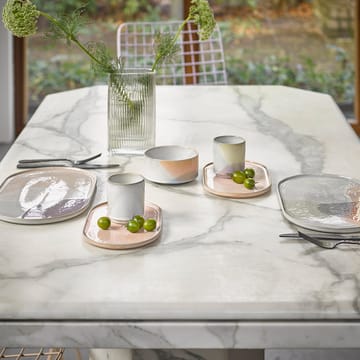 Gallery ceramics oval tallerken - Nude - HKliving