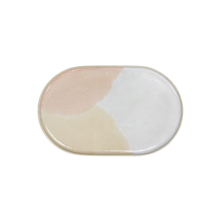 Gallery ceramics oval tallerken - rosa/ nude - HKliving