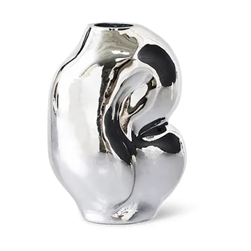Gleam vase small - Chrome - HKliving