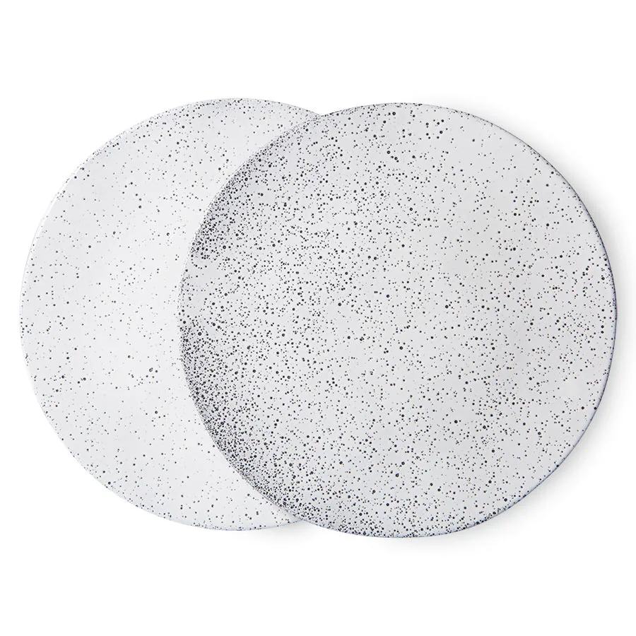 Gradient tallerken 2-pakning Ø29 cm, Cream HKliving