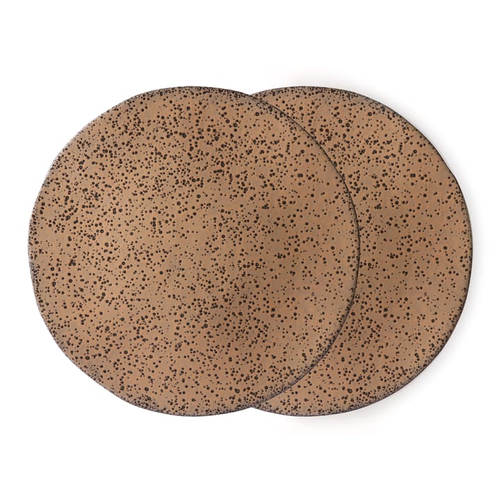 Gradient tallerken 22,5 cm 2 stk, Taupe (brun) HKliving