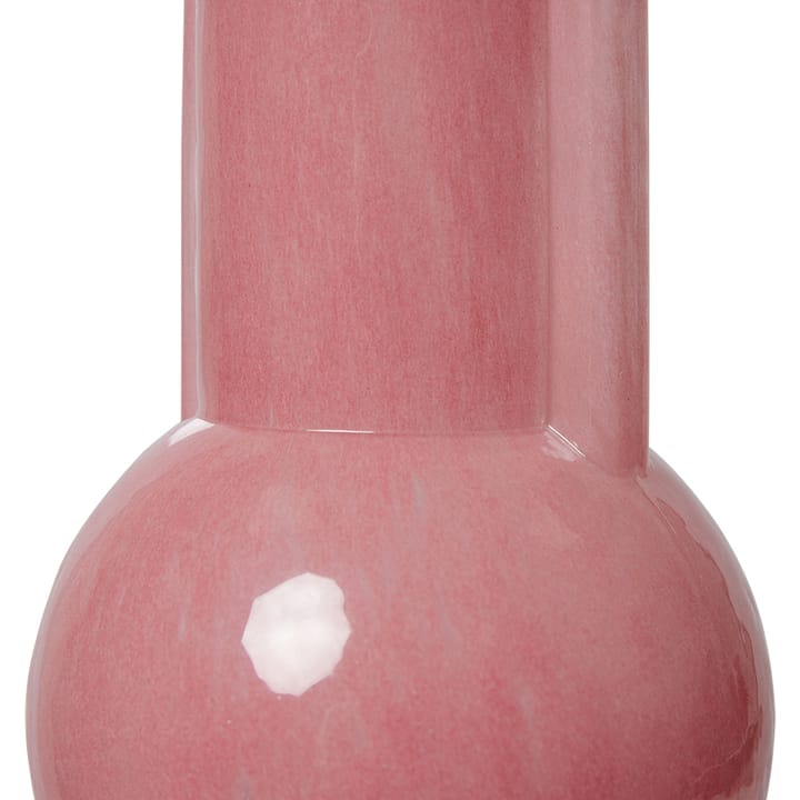 HK Living glassvase 25 cm - Flamingo pink - HKliving