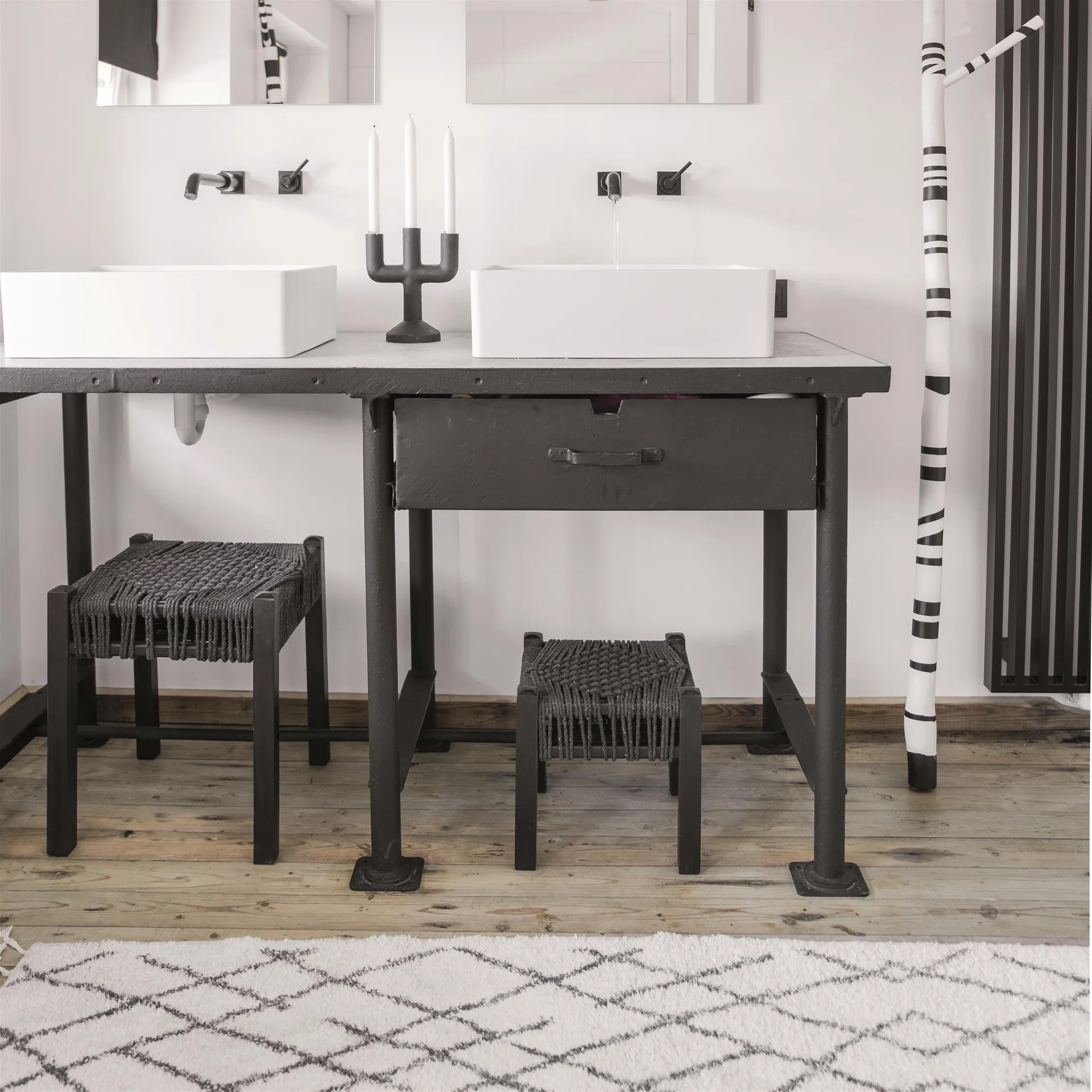 HKliving baderomsmatte, 90x175 cm HKliving