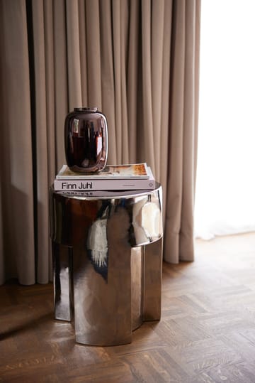 Hkliving glassvase chrome 20,2 cm - Brown metallic - HKliving