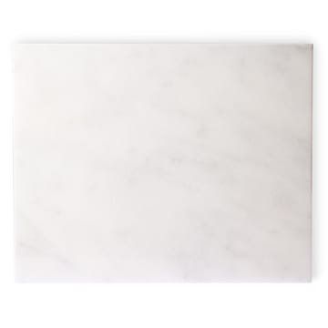 HKliving marmor skjærefjøl 50x40 cm - Hvit - HKliving