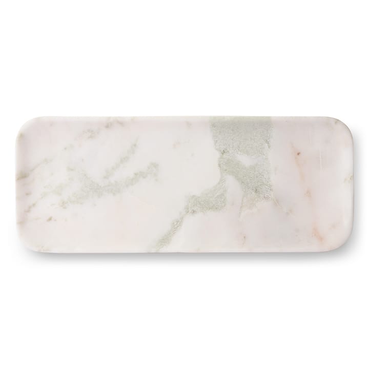 HKliving marmorbrett 30x12 cm, Hvit-grønn-rosa HKliving
