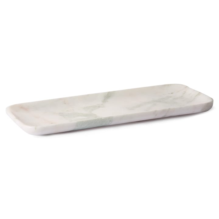 HKliving marmorbrett 30x12 cm - Hvit-grønn-rosa - HKliving