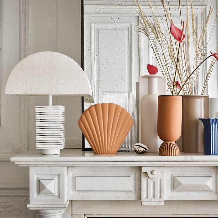 HKliving Shell vase L, Terra HKliving