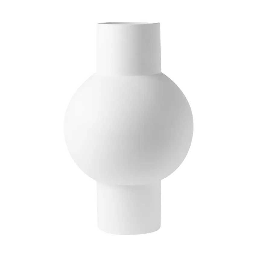 HKliving vase M, 21 cm, Matt White HKliving