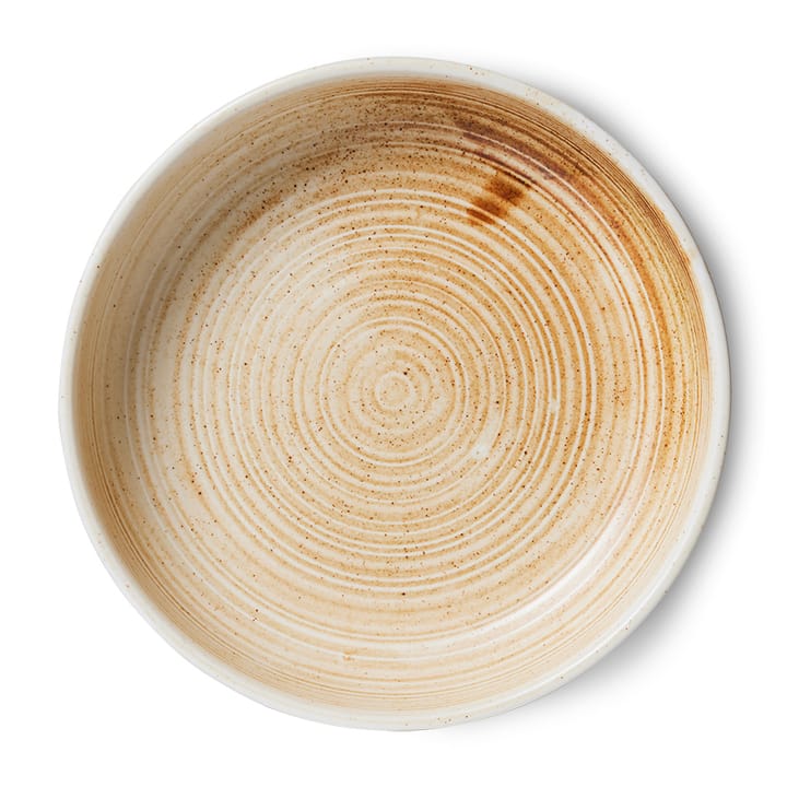 Home Chef dyp tallerken large Ø21,5 cm - Rustic cream-brown - HKliving