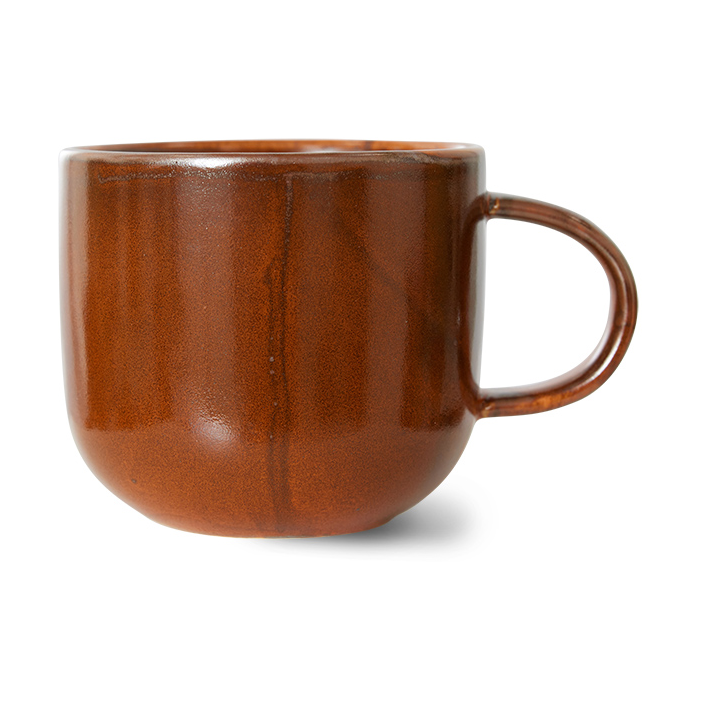 HKliving Home Chef kopp med hank 32 cl Burned orange
