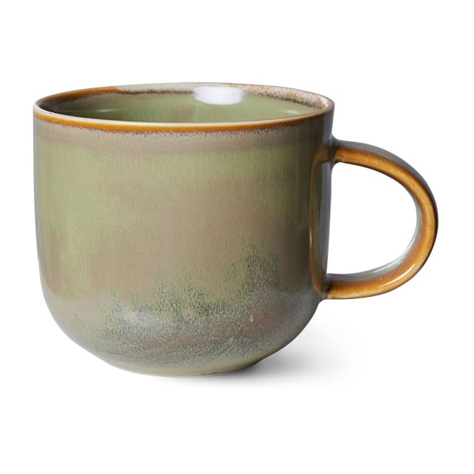 HKliving Home Chef kopp med hank 32 cl Moss green
