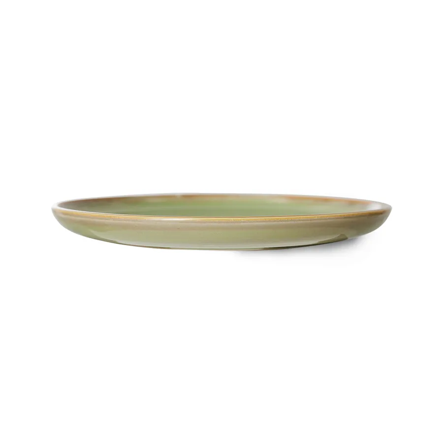 Home Chef side plate assiett Ø20 cm, Moss green HKliving