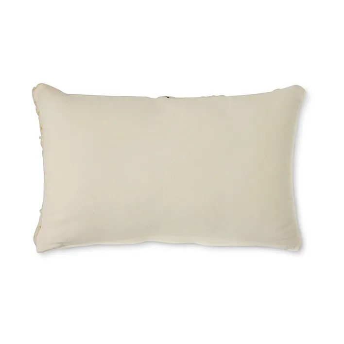 Natural wool stripete pute 30x50 cm, White HKliving