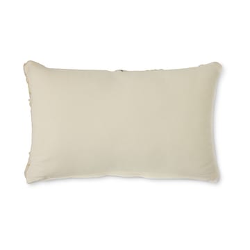Natural wool stripete pute 30x50 cm - White - HKliving