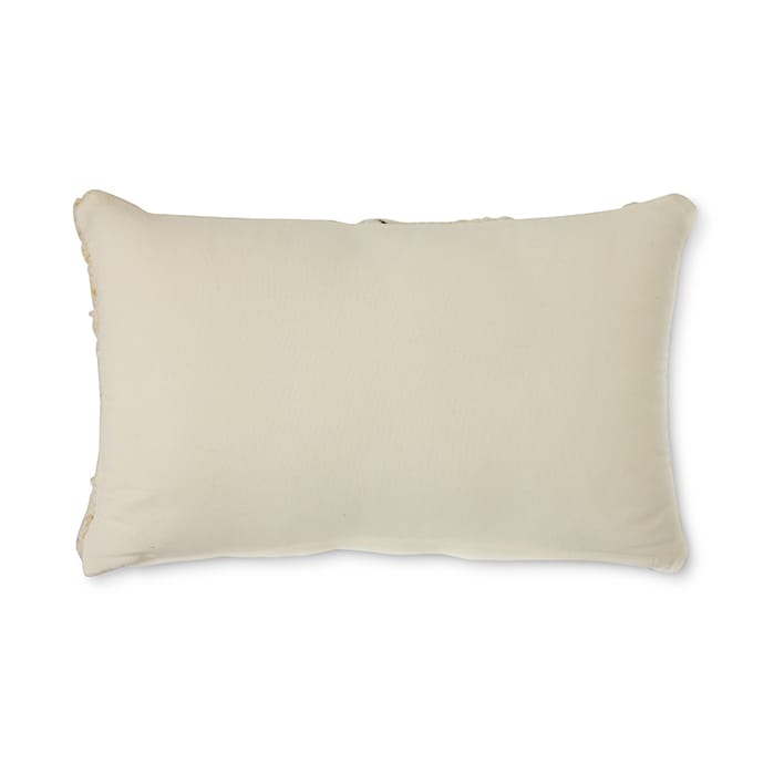 Natural wool stripete pute 30x50 cm, White HKliving