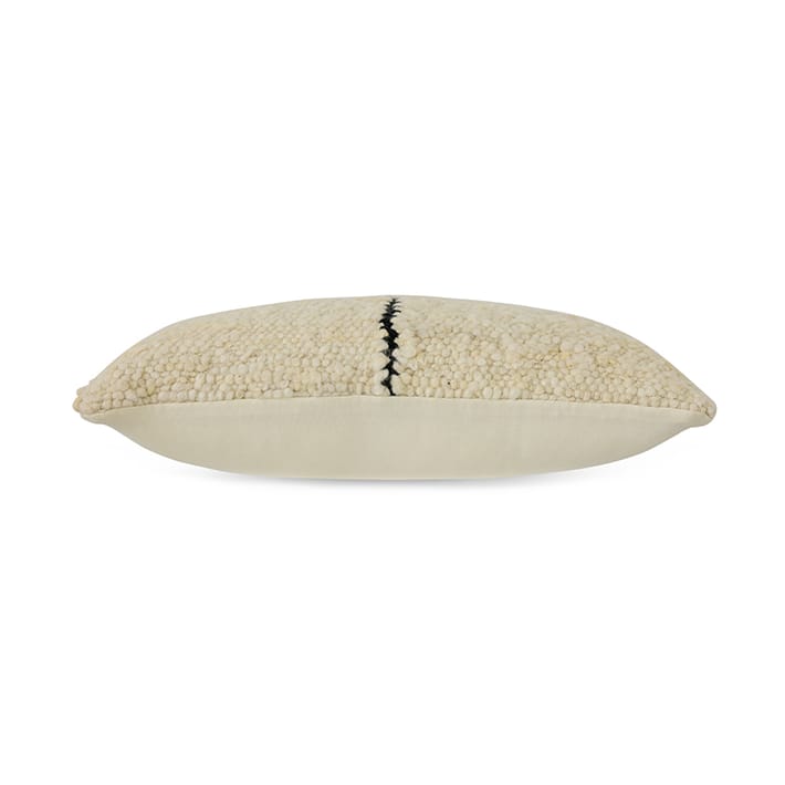 Natural wool stripete pute 30x50 cm, White HKliving