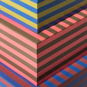 Oppbevaringsboks med lokk 3 deler - Dusk - HKliving