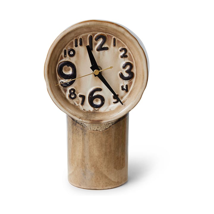 Retro keramikkklokke 23,5 cm - Cream - HKliving