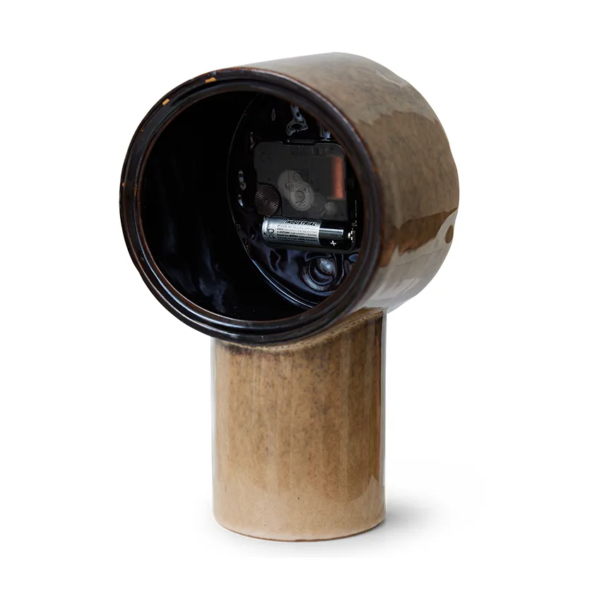 Retro keramikkklokke 23,5 cm, Cream HKliving